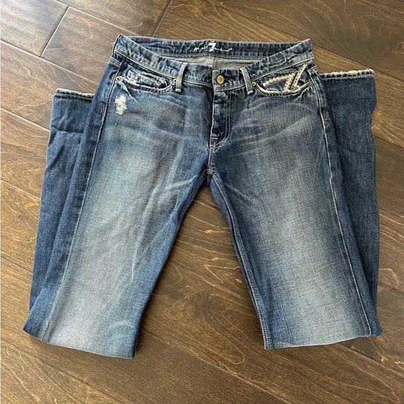 7 for all Mankind slightly flared jeans - Picture 2 of 5